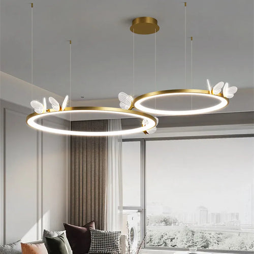 suspension design en acrylique pour décoration moderne de luxe - vue 2 sur 21