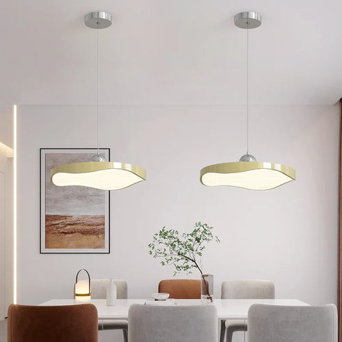 plafonnier led suspendu moderne pour intérieur tendance 2023 - vue 4 sur 11