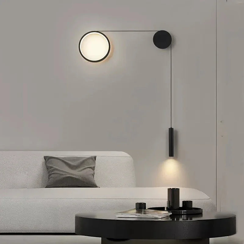 applique murale led moderne et simple pour intérieur - vue 3 sur 8