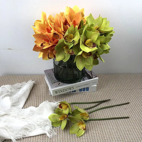 bouquet de fleurs artificielles pour décoration chaleureuse et moderne - vue 7 sur 10