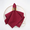 Serviette de table coton lavé style vintage campagne