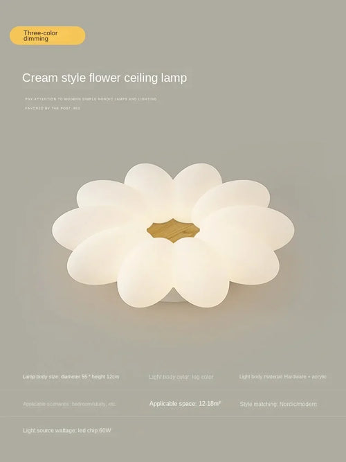 lustre créatif à pétales pour une ambiance chaleureuse et apaisante - vue 15 sur 24