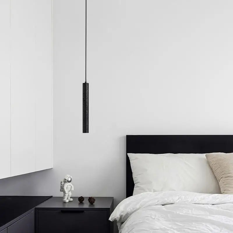 Suspension De Style Industriel Rétro Trou Noir Pierre LED Pendel Art Nordique Design Lustre pour Bar Salle À Manger Chambre - vue 4 sur 19