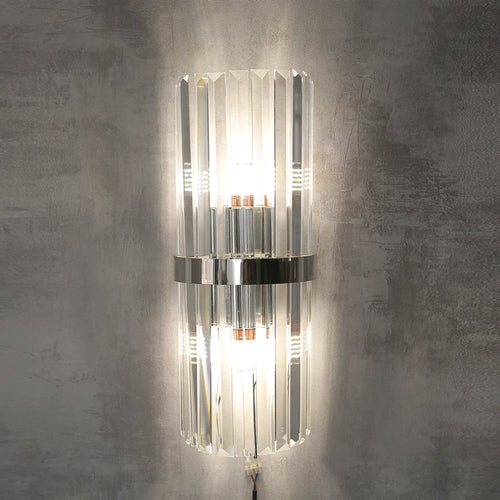 applique murale luxueuse en cristal pour décoration intérieure - vue 3 sur 8
