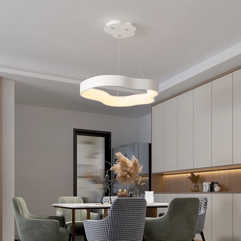 lustre minimaliste moderne luxe pour salon et étude - vue 4 sur 15