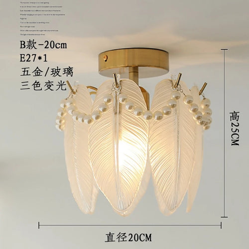 Plafonnier en verre style italien - vue 9 sur 10