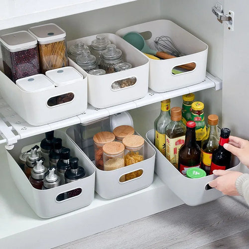 boîte de rangement polyvalente pour bureau et cosmétiques - vue 2 sur 15