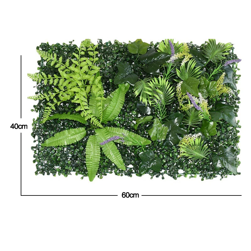 plante artificielle décor mur jardin style jungle décoratif - vue 14 sur 17