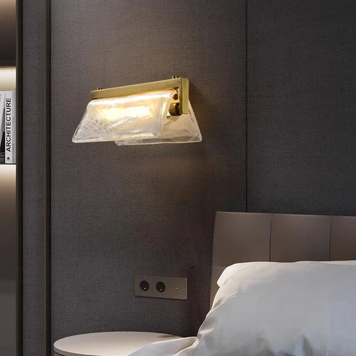 applique murale moderne en cuivre pour un éclairage luxueux - vue 3 sur 7