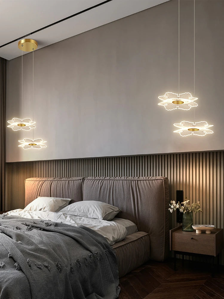 suspension led design en forme de s pour décoration intérieure élégante - vue 3 sur 8