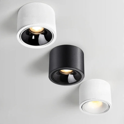 spot réglable ultra-mince anti-éblouissement éclairage lumière led - vue 4 sur 9