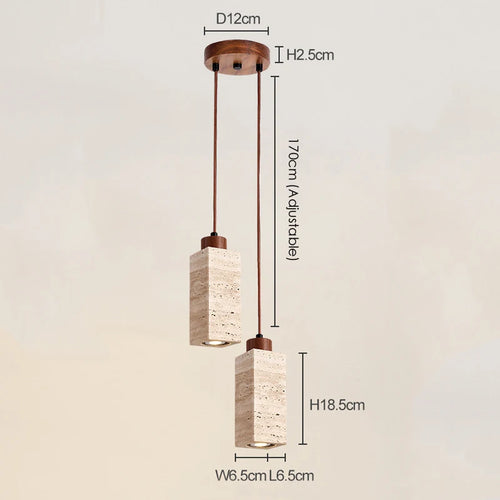 ensemble de 3 suspensions wabi sabi naturelles led - vue 9 sur 14