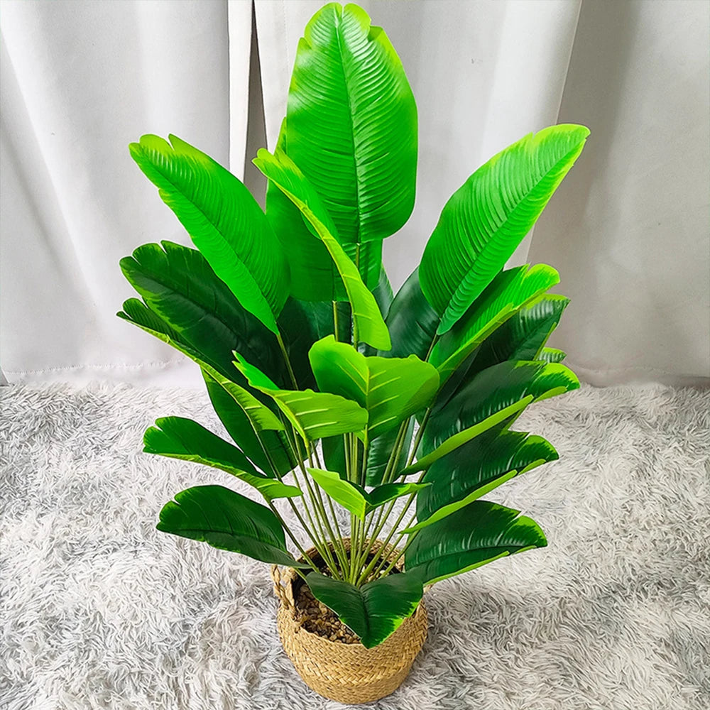 grande plante artificielle banane pour décoration intérieure et extérieure - vue 3 sur 9