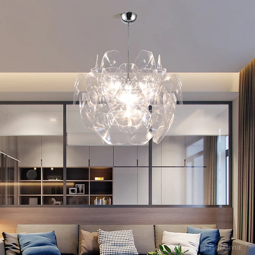 lustre créatif nordique design moderne pour éclairage intérieur - vue 2 sur 8