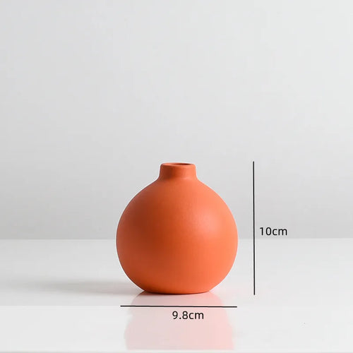 vase en céramique nordique pour décoration intérieure ou cadeau - vue 11 sur 12
