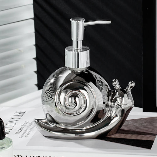 distributeur de savon en céramique décoratif moderne pour salle de bain - vue 17 sur 16