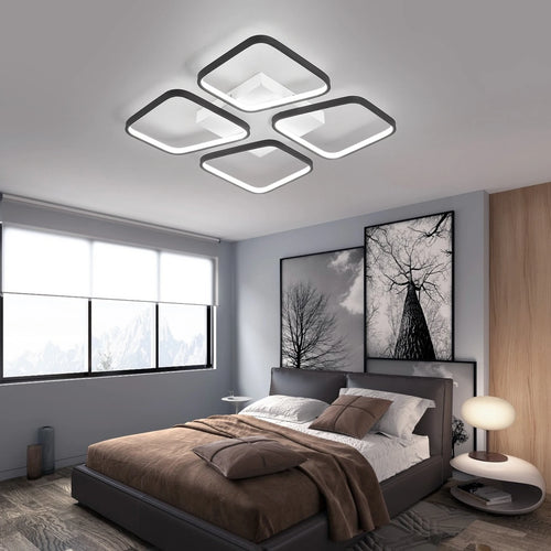 plafonnier à led moderne pour intérieur design élégant - vue 6 sur 8