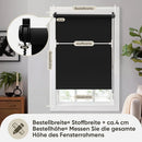 Store occultant double couche sans percage pour chambre