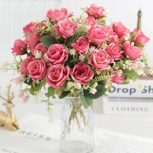 bouquet de pivoines artificielles pour mariage et décoration intérieure - vue 11 sur 15