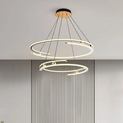 Lustre suspendu moderne Suspension LED pour salon salle à manger chambre cuisine île décoration de la maison luminaire Lustre - vue 3 sur 12
