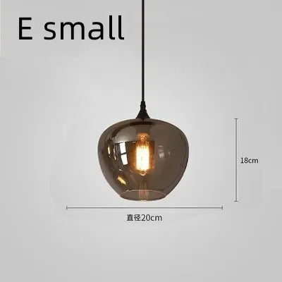 suspension à led en verre design pour décoration intérieure moderne - vue 12 sur 15