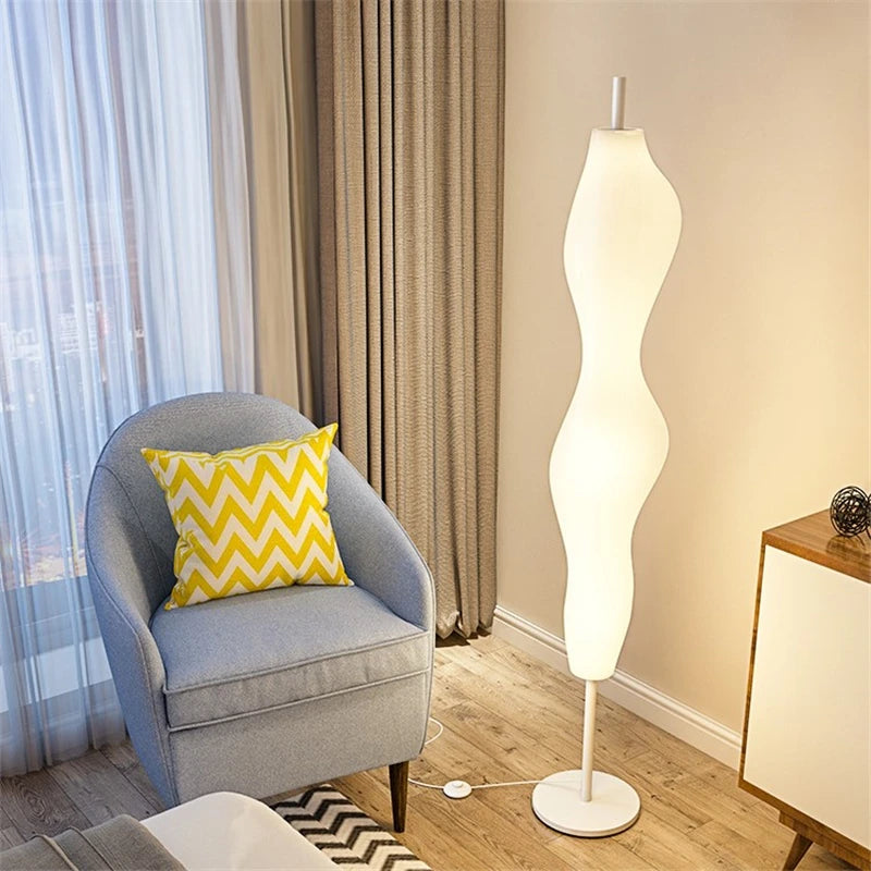 lampadaire design nordique moderne led créatif sur pied - vue 6 sur 8