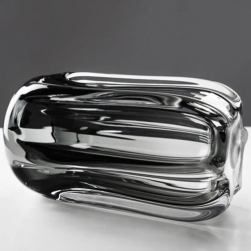 vase en verre épais pour terrarium et décoration florale - vue 3 sur 9