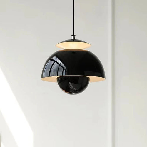 Moderne Nordique Danois Designer LED Suspension Lumière Fleur Bud Décor Art Suspendus Lustres Lampe Maison Chambre Cuisine Lampe De Chevet - vue 3 sur 10