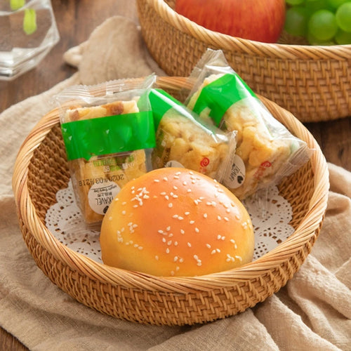 Corbeille bol à fruits en osier fait main pour cuisine ou salle à manger - vue 4 sur 9
