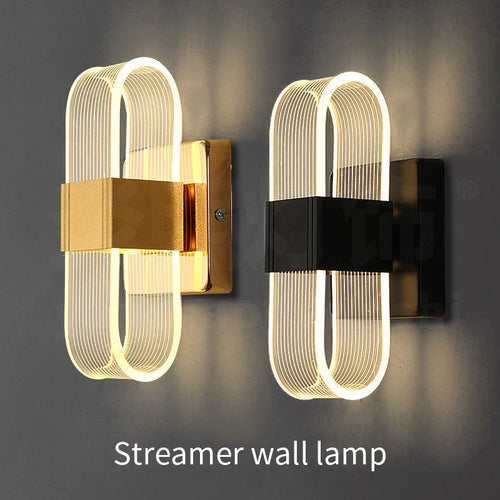 applique murale moderne en acrylique pour décoration intérieure à led - vue 5 sur 21