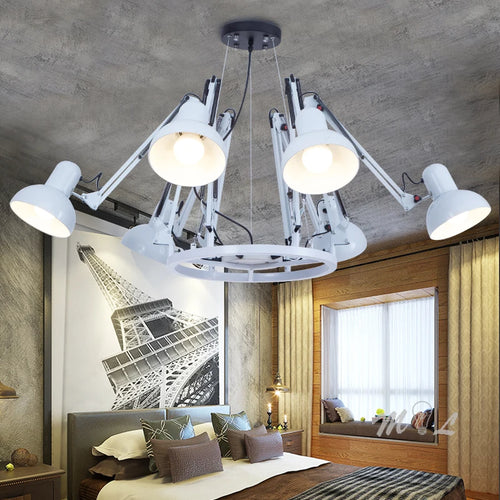 suspension moderne en forme d'araignée pour divers espaces - vue 5 sur 18