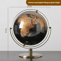 globe terrestre rotatif éducatif pour apprendre la géographie