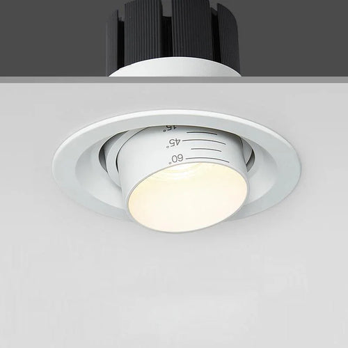Spot Zoom intégré dimmable encastré 15-60 degrés COB - vue 3 sur 8