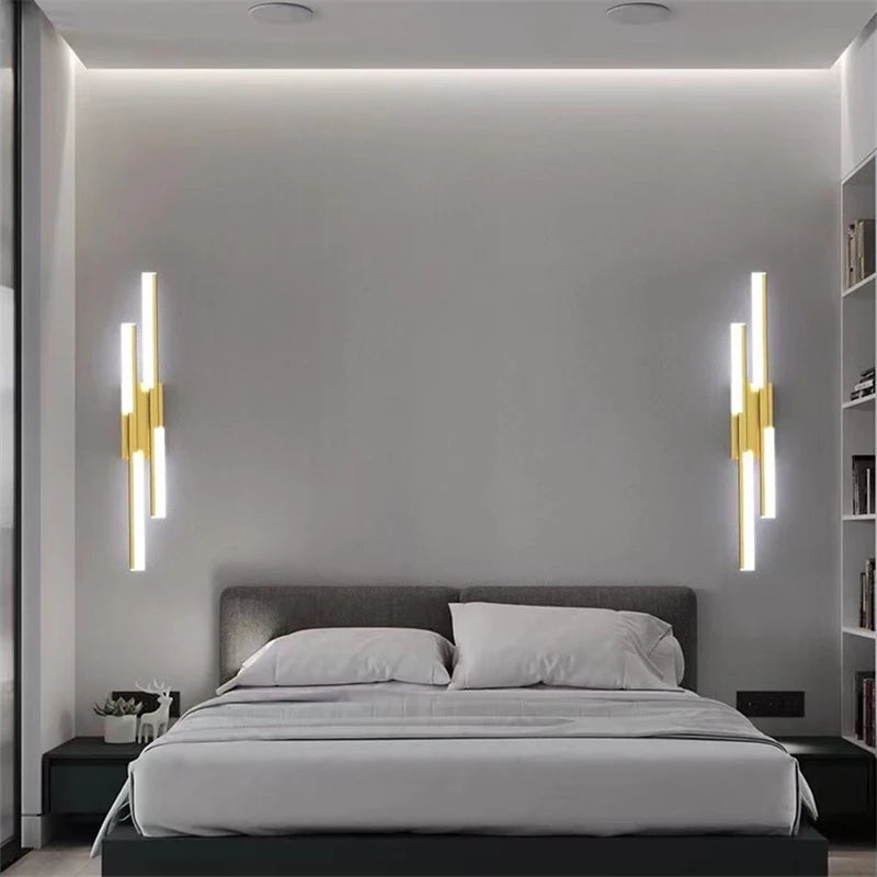 applique murale led de luxe simple et moderne pour hôtel - vue 3 sur 10