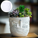 moule en silicone pour pot de fleurs et rangement décoratif