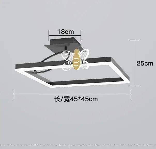plafonnier led rond design pour éclairage intérieur moderne - vue 14 sur 14