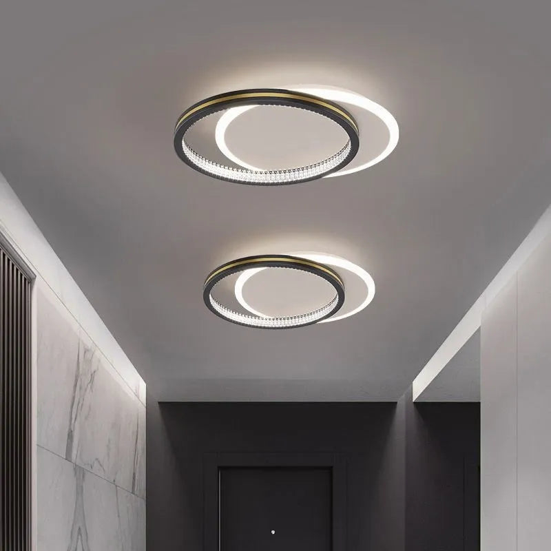 plafonnier moderne led luxueuse décoration intérieure nordique créative - vue 4 sur 14