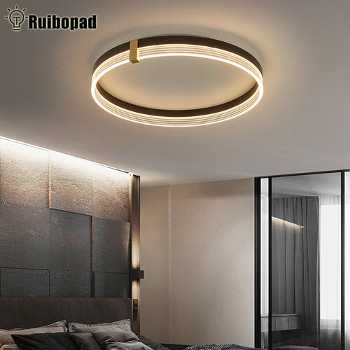 Plafonnier Led minimaliste avec télécommande - vue 4 sur 15