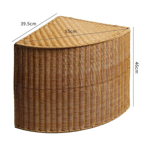 panier dangle tissé pour linge et rangement maison - vue 14 sur 14