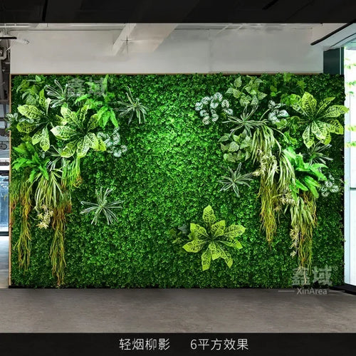 mur végétal artificiel pour décoration extérieure et aménagement paysager - vue 27 sur 30
