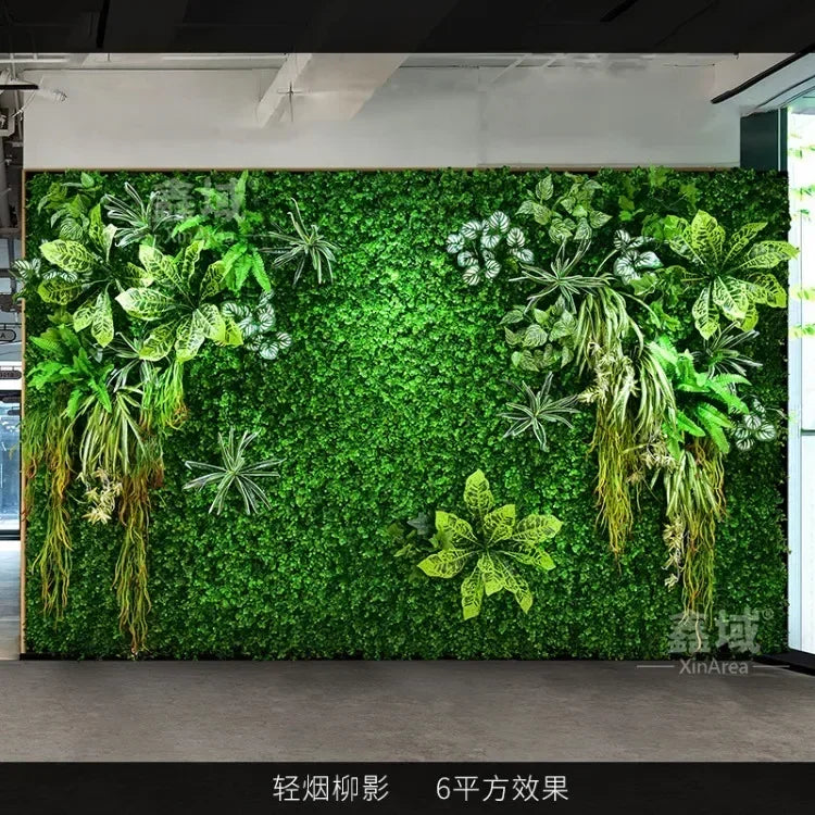 mur végétal artificiel pour décoration extérieure et aménagement paysager - vue 26 sur 30