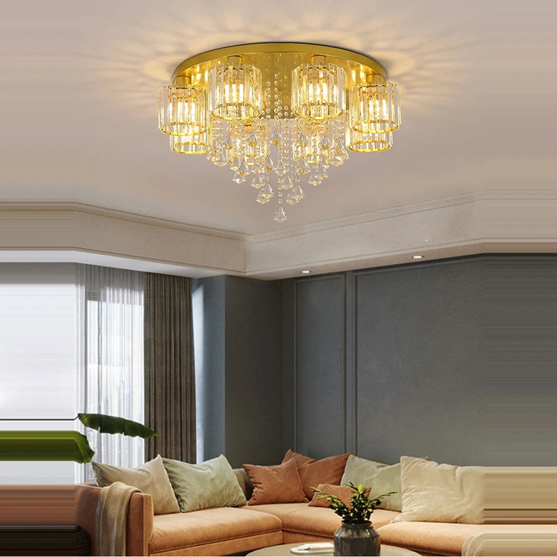 plafonnier led moderne à intensité variable pour intérieur - vue 5 sur 14