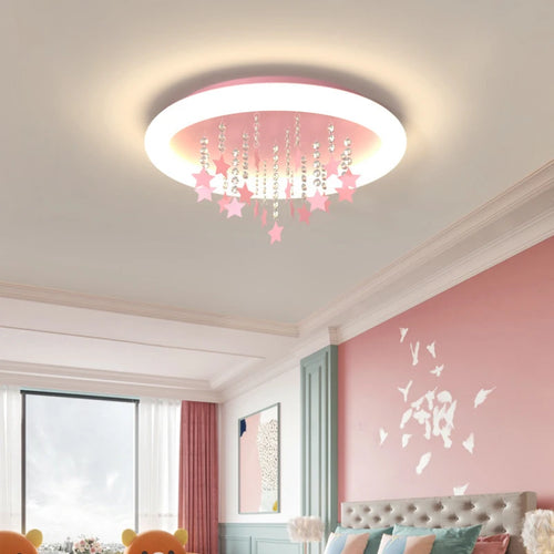 lampe nuage étoile style nordique pour chambre enfant - vue 5 sur 12