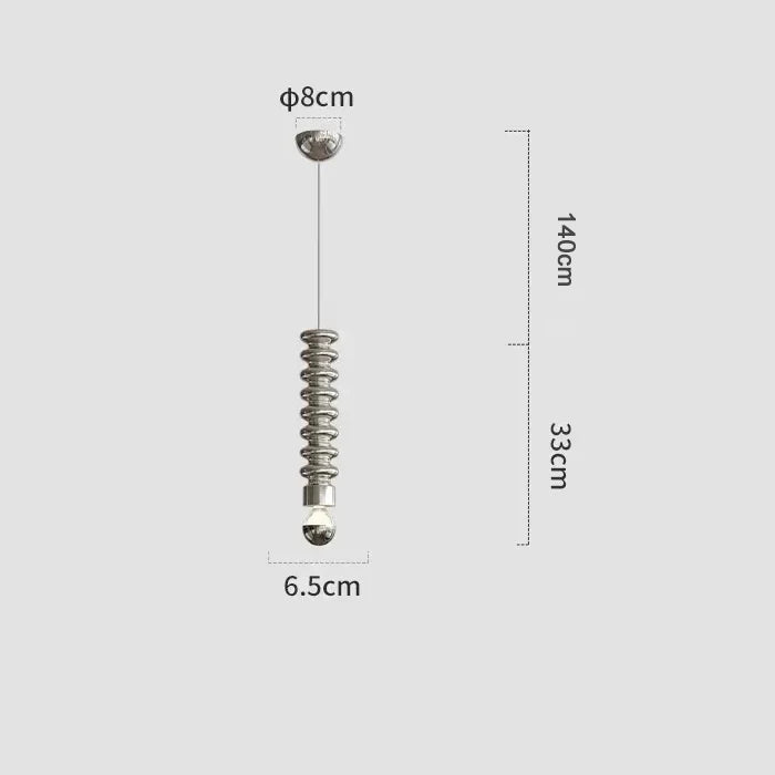 Suspension design minimaliste nordique