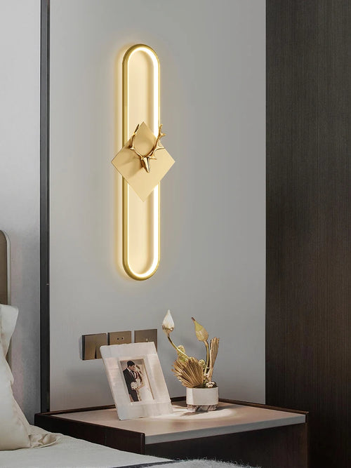 applique murale led nordique design moderne pour décoration intérieure - vue 3 sur 16