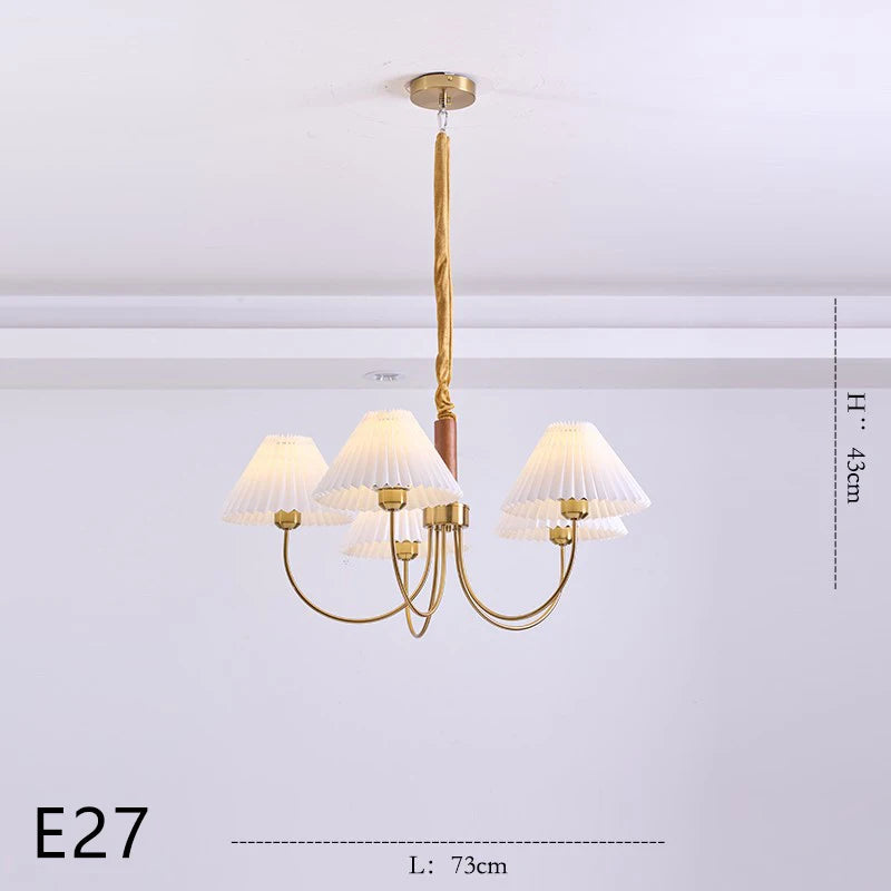 lustre en bois pour décoration luminaire suspendu - vue 14 sur 14
