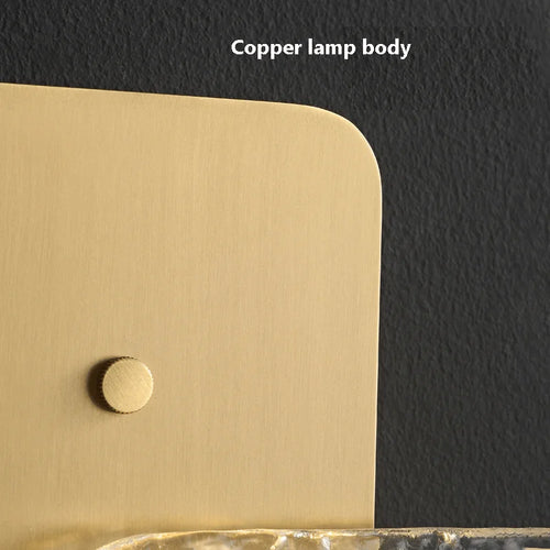 applique murale led cuivre design pour éclairage décoratif moderne - vue 7 sur 9
