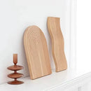 plateau décoratif en bois pour servir collations et desserts