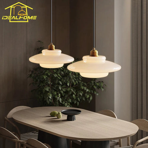 suspension décorative en verre design pour intérieur moderne - vue 5 sur 9