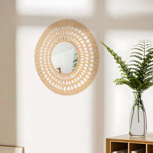 miroir décoratif mural de style européen luxe circulaire - vue 2 sur 7